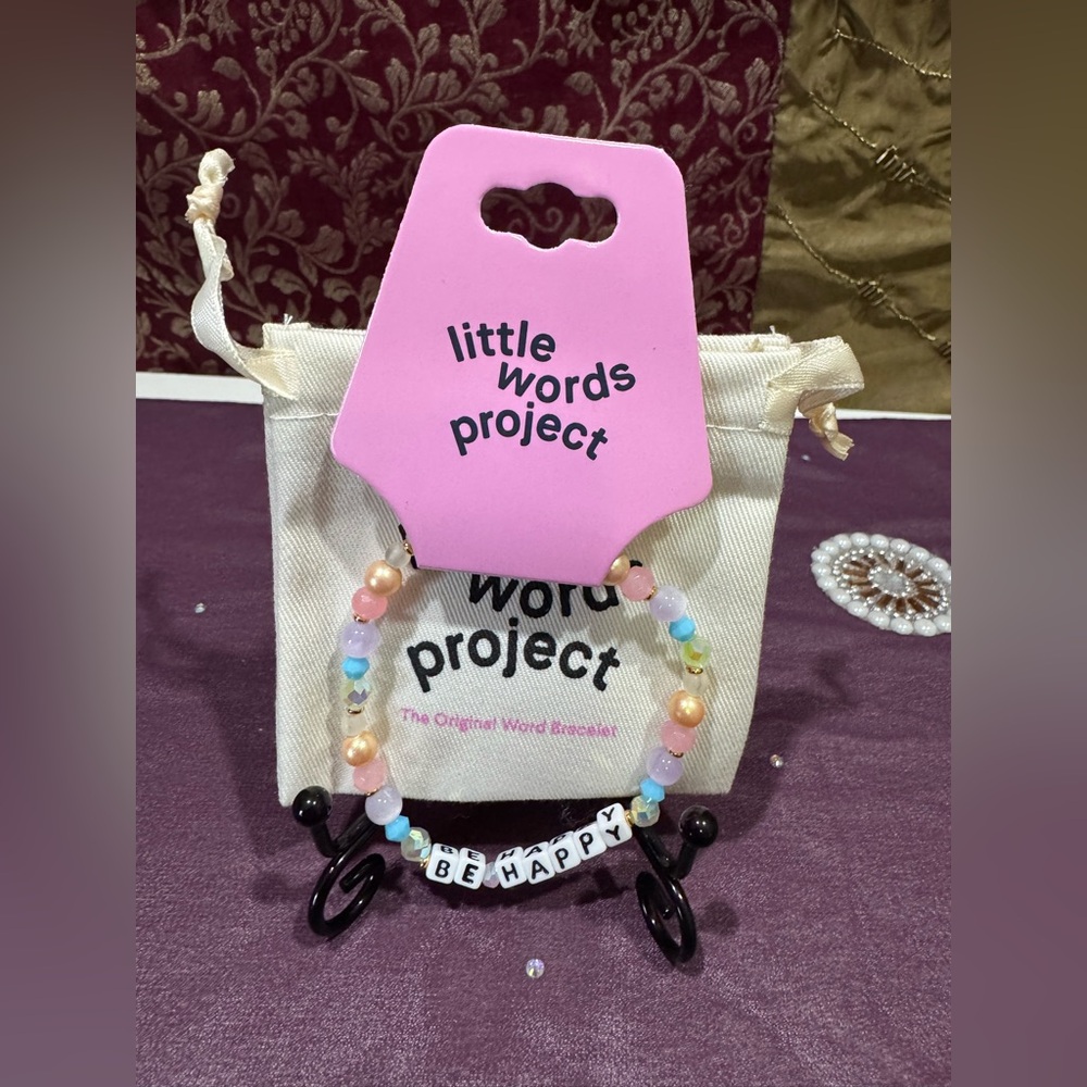 Wear and Pass it on for Little Words Project Beaded Bracelet - Multicolor